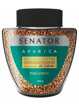 Кофе растворимый Parliament Senator Arabica 90 гр
