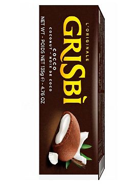Grisbi Cocco Печенье с начинкой из кокосового крема 135 г