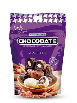 Chocodate Assorted Финики с миндалем Ассорти 100 г