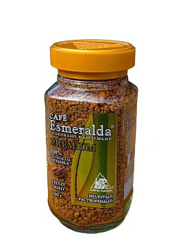 Кофе растворимый с молотым Cafe Esmeralda Premium 100 г