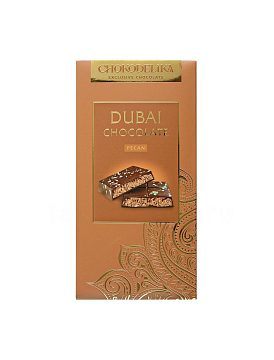 Chokodelika Шоколад молочный Дубайский Dubai Pecan (пекан) 180г