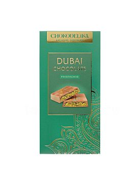 Chokodelika Шоколад молочный Дубайский Dubai Pistachio 180г