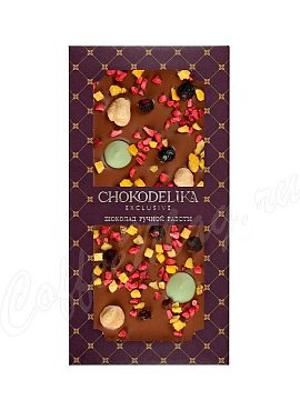 Chokodelika Шоколад молочный Манго, Фундук, Лайм 80г