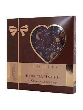 Chokodelika Шоколад темный "Космический сюрприз" 150 г