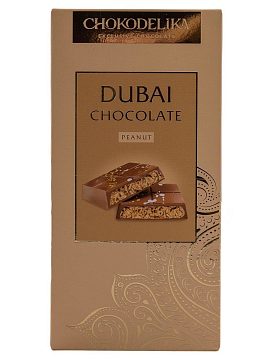 Chokodelika Шоколад молочный Дубайский "Dubai Peanut" 180 г