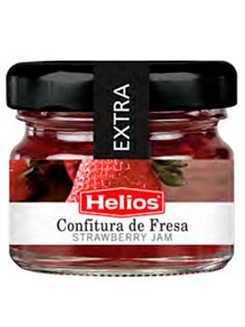HELIOS – Конфитюр из клубники Extra  28 г  - 24 шт