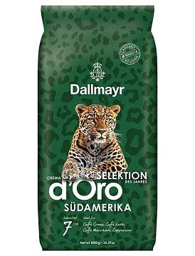 Кофе Dallmayr Selection d’Oro Sudamerika в зернах 1кг