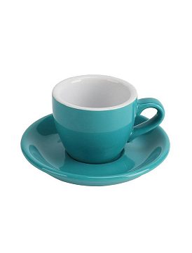 Кофейная пара 80 мл голубая Barista P.L. Proff Cuisine