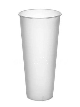 Стаканы пластиковые Bubble Cup 650мл D-90,  матовый,  (10шт./уп.)