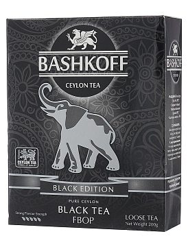 Чай Bashkoff Black Edition FBOP черный  200 г