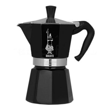 Гейзерная кофеварка Bialetti Mokka Expresso 6 порции черная 240 мл