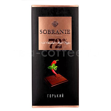Шоколад Sobranie Горький перец и мята 90 гр