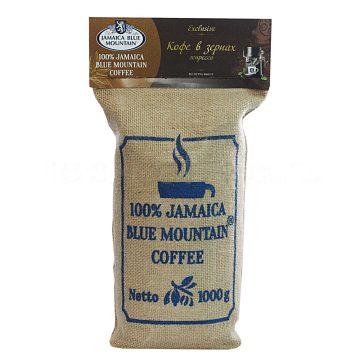 Кофе Jamaica Blue Mountain в зернах средней обжарки 1 кг