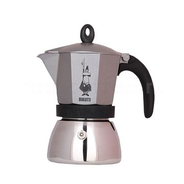 Гейзерная кофеварка Bialetti Mokka Induction на 6 порции 240 мл 4823