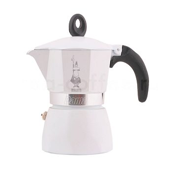 Гейзер Bialetti Dama 3 порции 120 мл белый (3142)