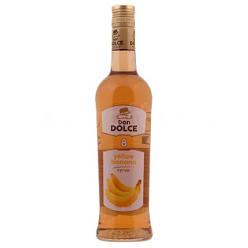 Сироп Don Dolce Желтый банан 1 л
