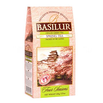 Чай Basilur Времена Года Весенний зеленый 100 гр