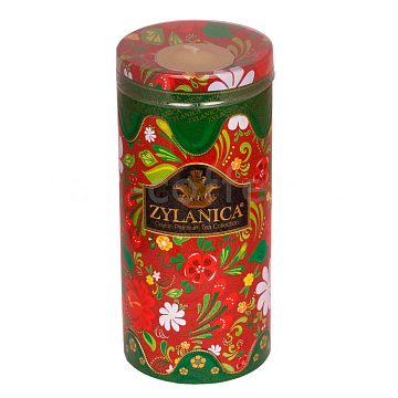 Чай Zylanica Folk Green OPA черный 100 гр ж.б. со свечкой