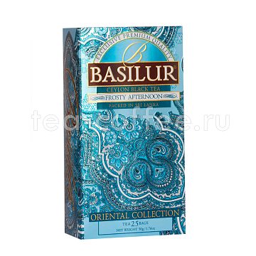 Чай Basilur Восточная Морозный День черный в пакетиках 25 шт