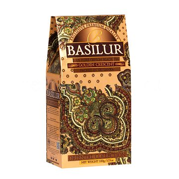 Чай Basilur Восточная Золотой Месяц черный 100 гр