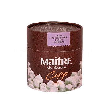 Сахар Maitre тростниковый белый кусковой 270 гр