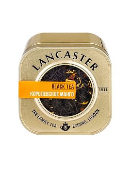Чай Lancaster Королевское Манго черный 75 гр в ж.б.