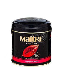 Чай Maitre Горный Диань черный 100 гр в ж.б.