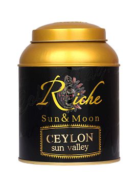 Чай Riche Natur Sun Valley черный 100 гр в ж.б.