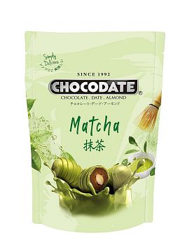 Chocodate Финики с миндалем в шоколаде с матчей 90 г