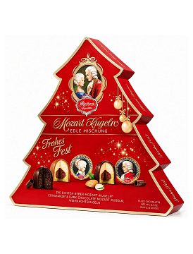 Reber CHRISTMAS Tree Моцарт конфеты шоколадные ассорти 240 гр