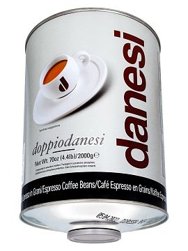 Кофе Danesi в зернах Dopio 2 кг