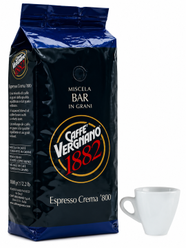 Кофе Vergnano в зернах Espresso Crema 800 1кг