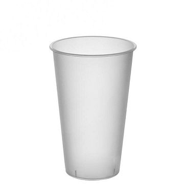 Стаканы пластиковые Bubble Cup 500мл D-90, матовый, (24шт./уп.)