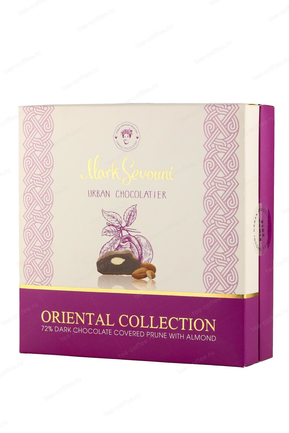 Конфеты Mark Sevouni Oriental Urban Чернослив с Миндалём в шоколаде 150 г