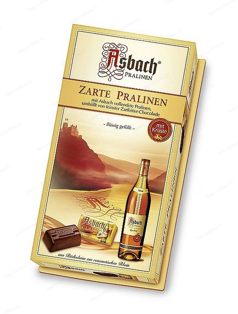 Asbach – Pralinen конфеты из горького шоколада с начинкой из бренди 125 г