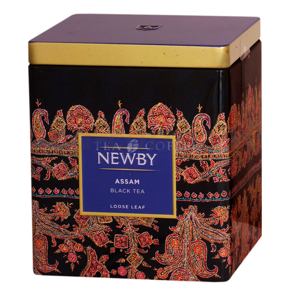Чай Newby Assam черный 125 гр в ж.б.