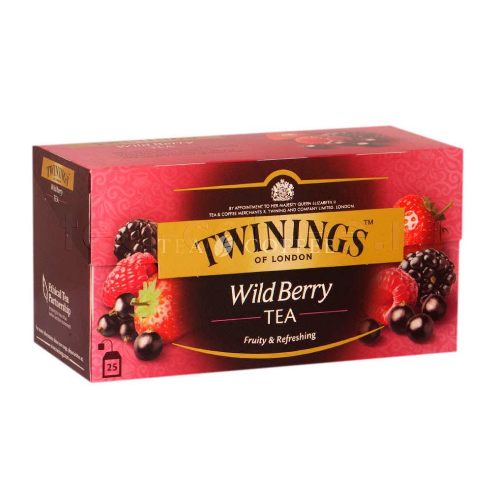 Чай Twinings Wild Berry черный в пакетиках 25 шт