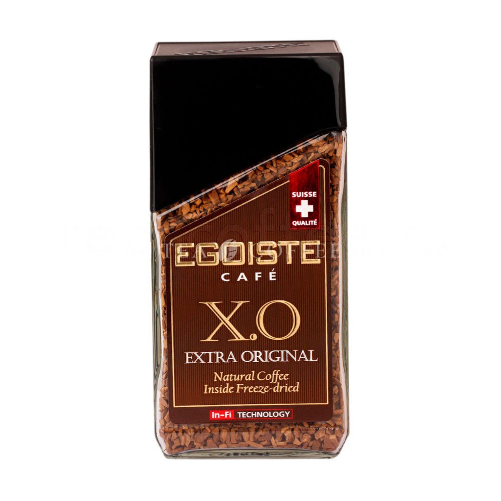 Кофе Egoiste растворимый X.O. 100 гр (ст.б.)
