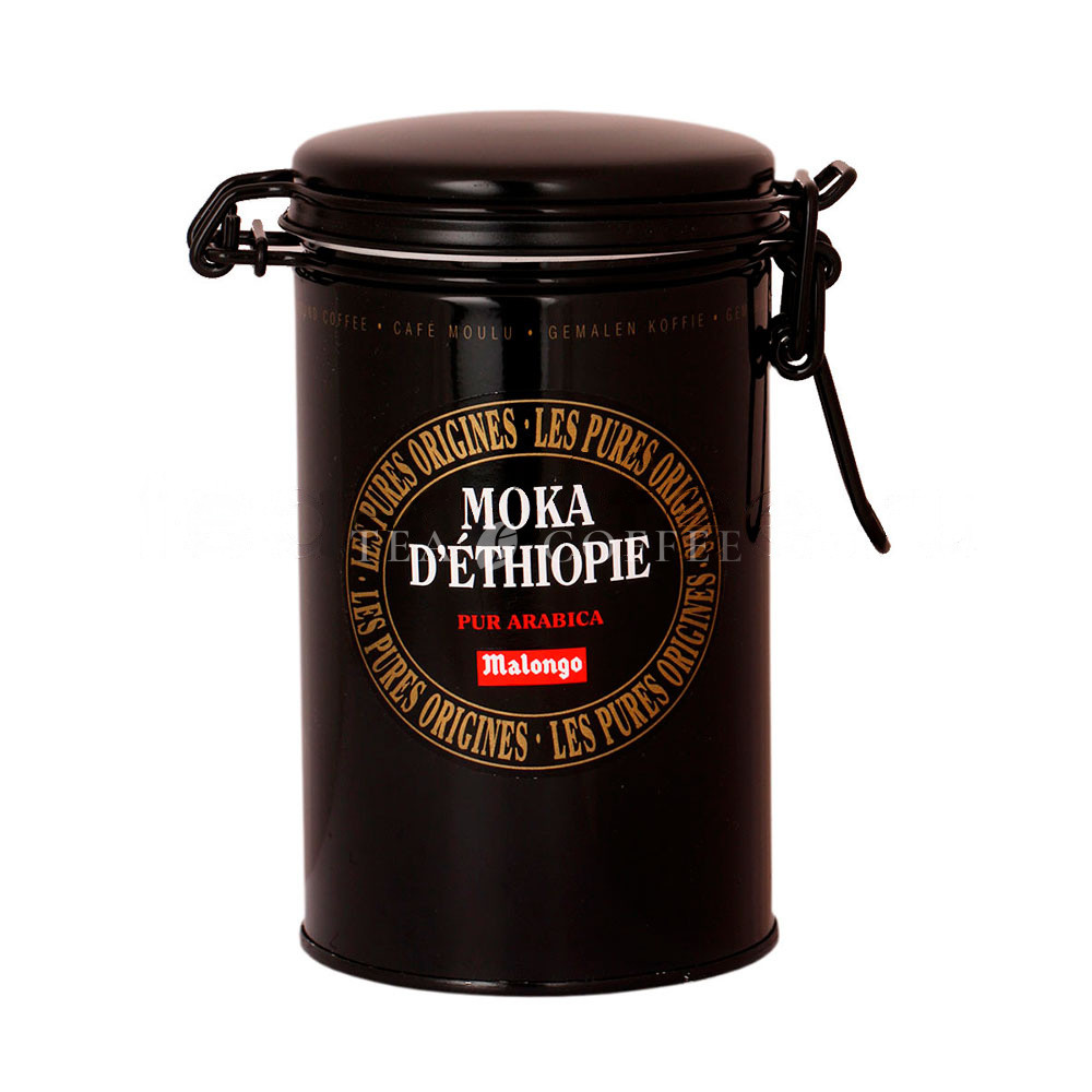 Кофе Malongo молотый Мокка Эфиопия 250 гр (ж.б.)