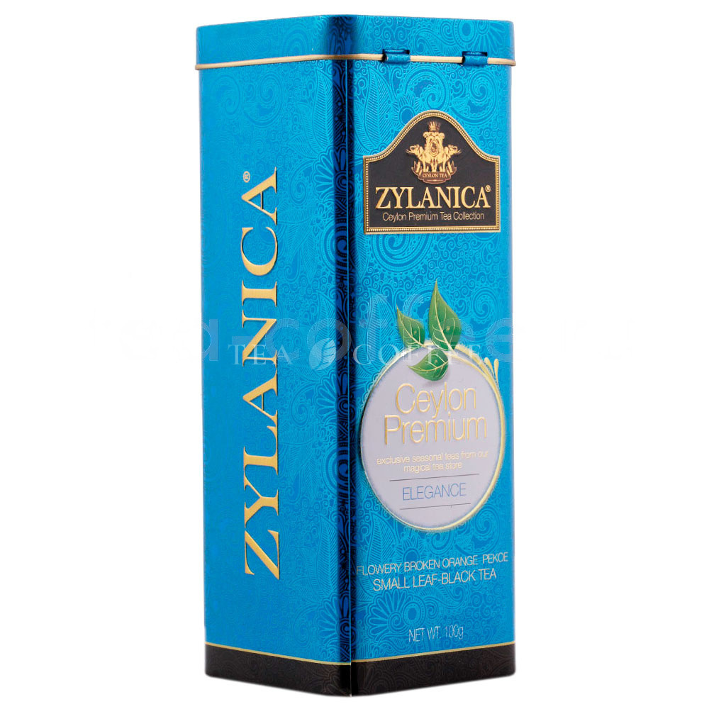 Чай Zylanica Batik Elegance кат FBOP черный 100 гр ж.б.