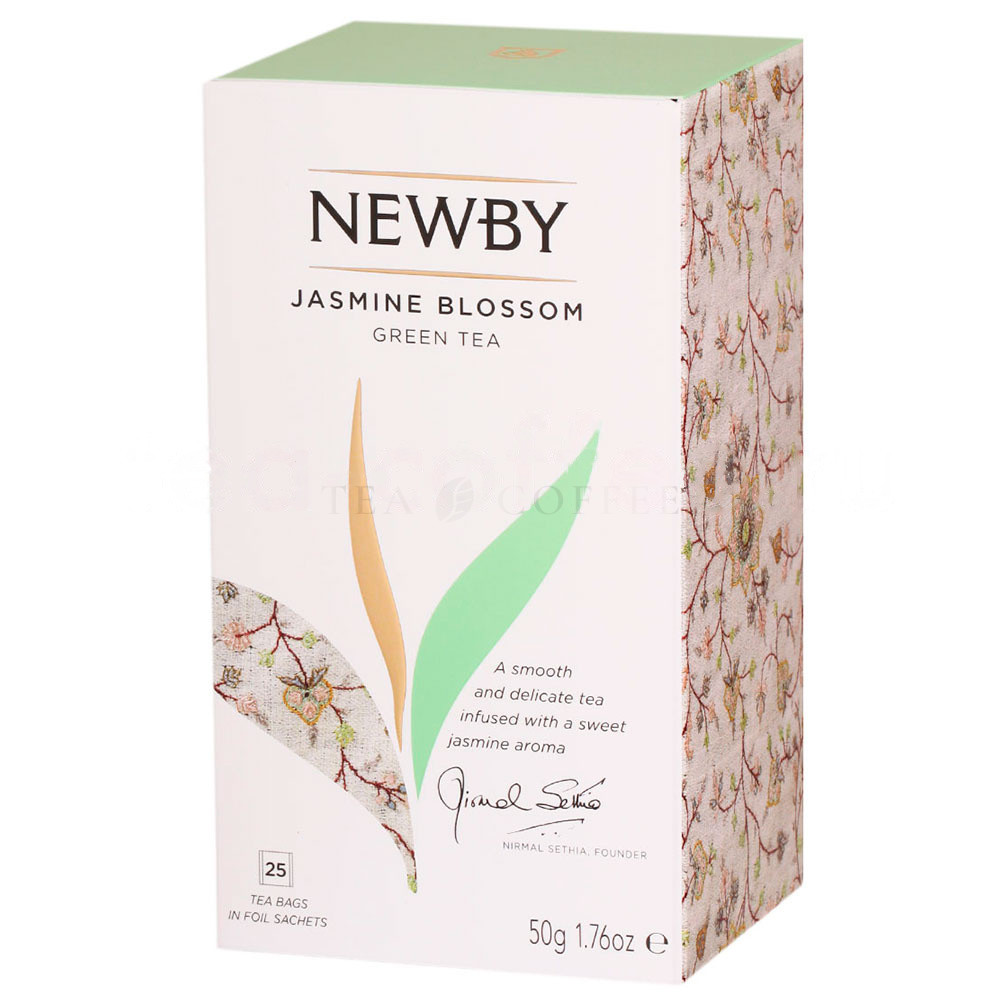 Чай Newby Jasmine Blossom зеленый в пакетиках 25 шт