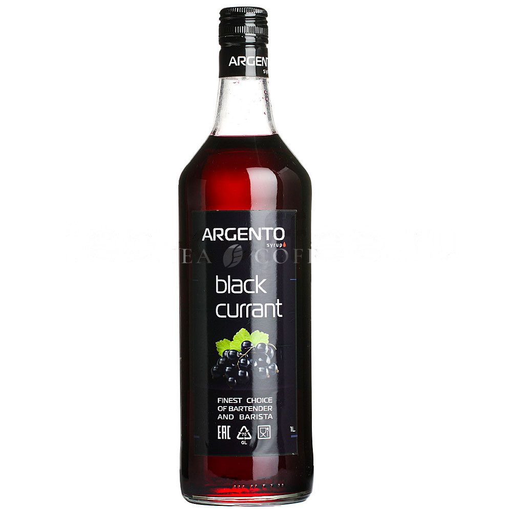 Сироп Argento Черная смородина 1 л