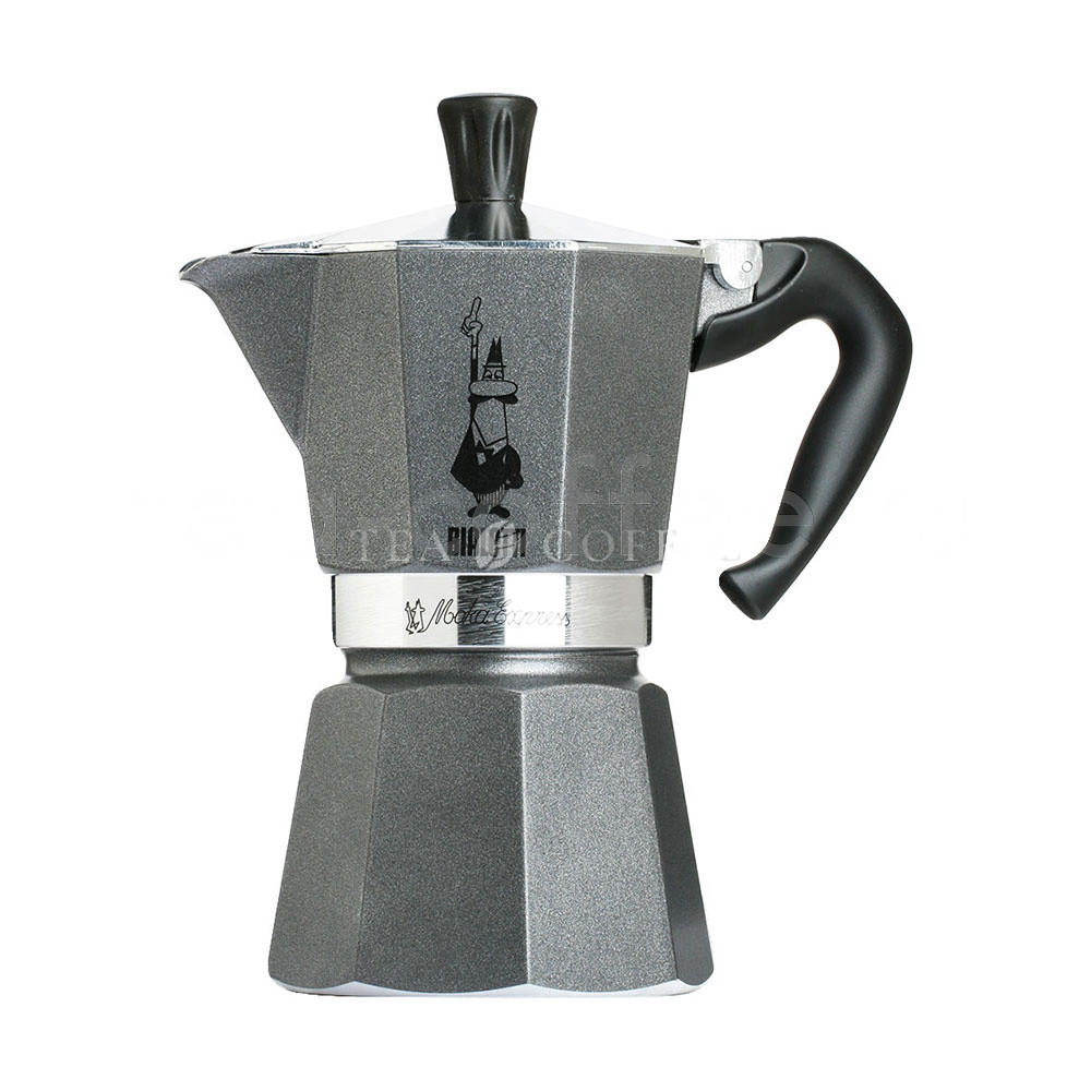 Гейзерная кофеварка Bialetti Moka Express Diamond Grey 6 порции 240 мл 1698