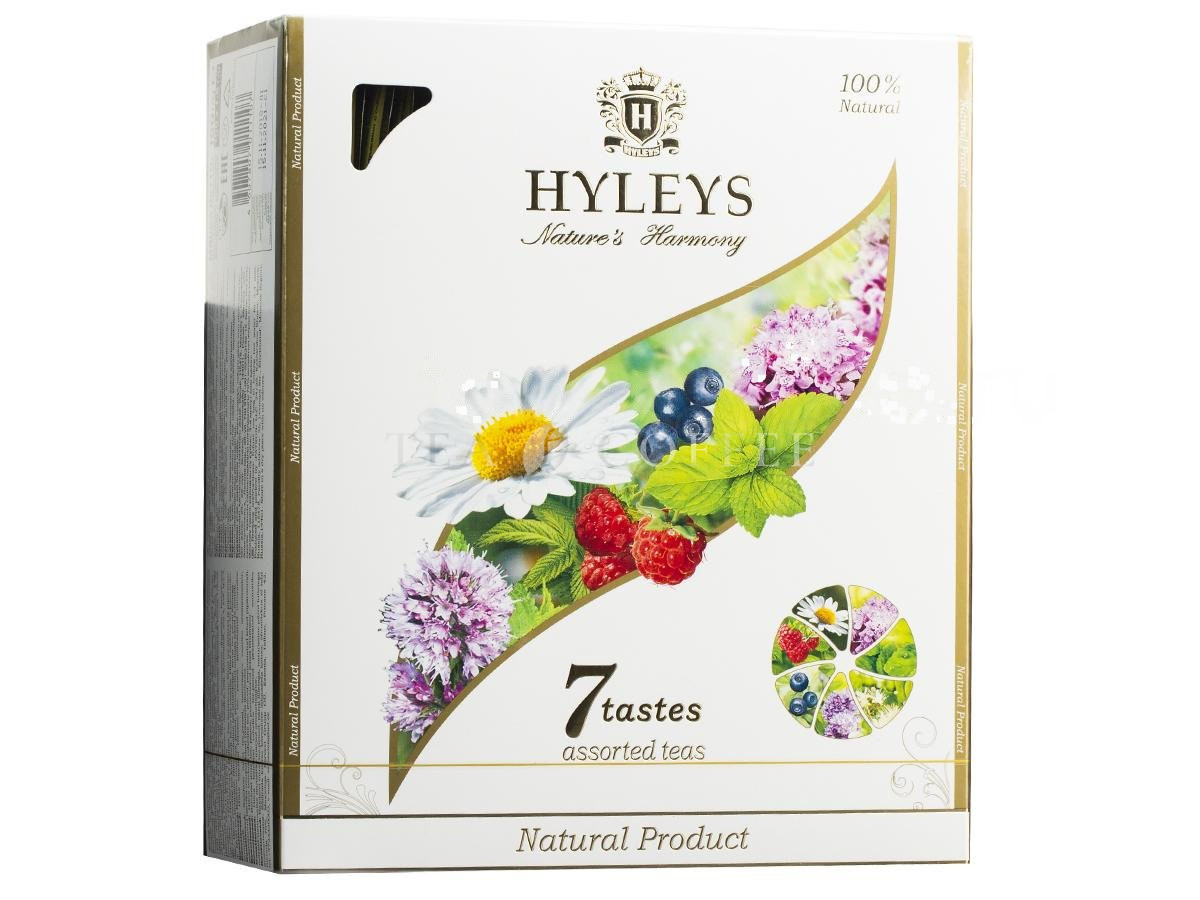 Чай Hyleys Гармония природы Ассорти 7 вкусов в пакетиках 100 шт