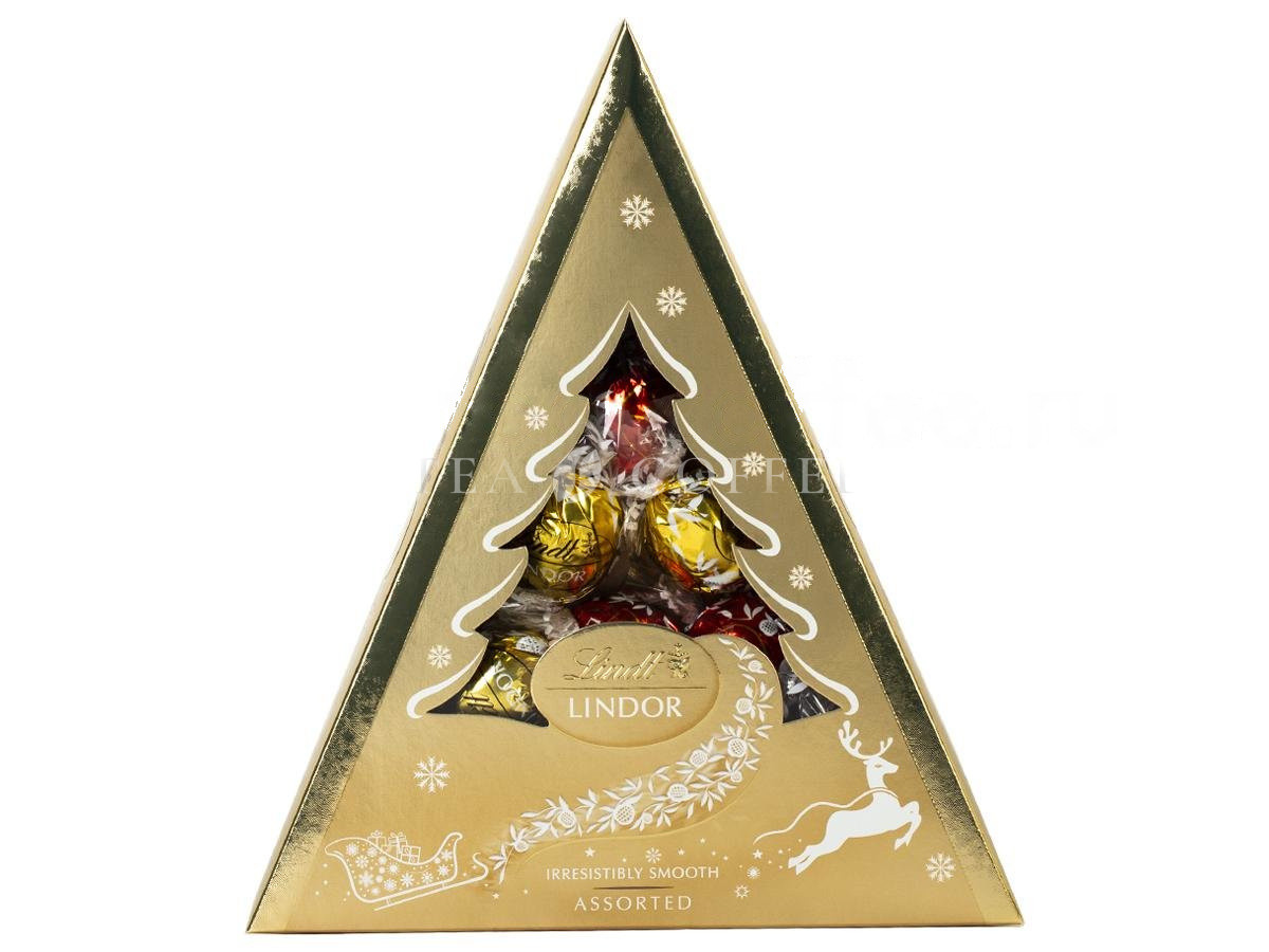 Шоколадные конфеты Lindt Lindor Ёлка 125 гр