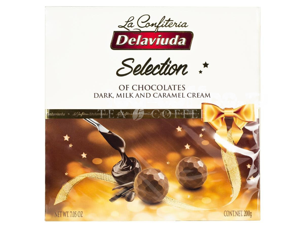 Delaviuda Шоколадные конфеты ассорти 200 гр