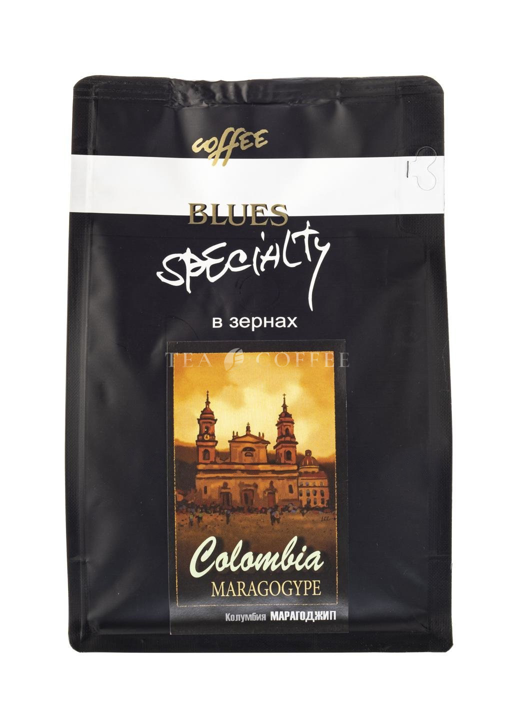 Кофе Блюз в зернах Colombia Maragogype 200 гр