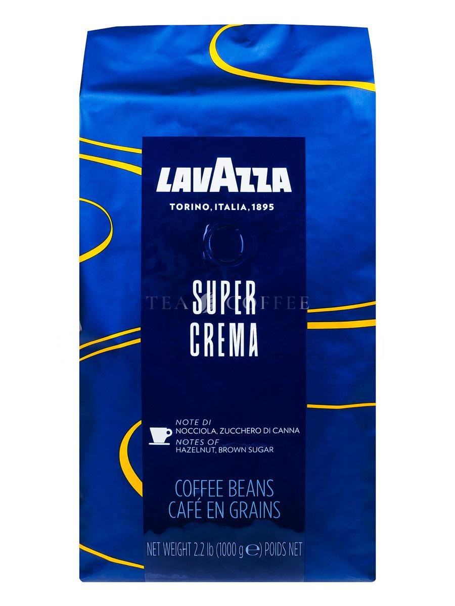 Кофе Lavazza в зернах Super Crema 1 кг