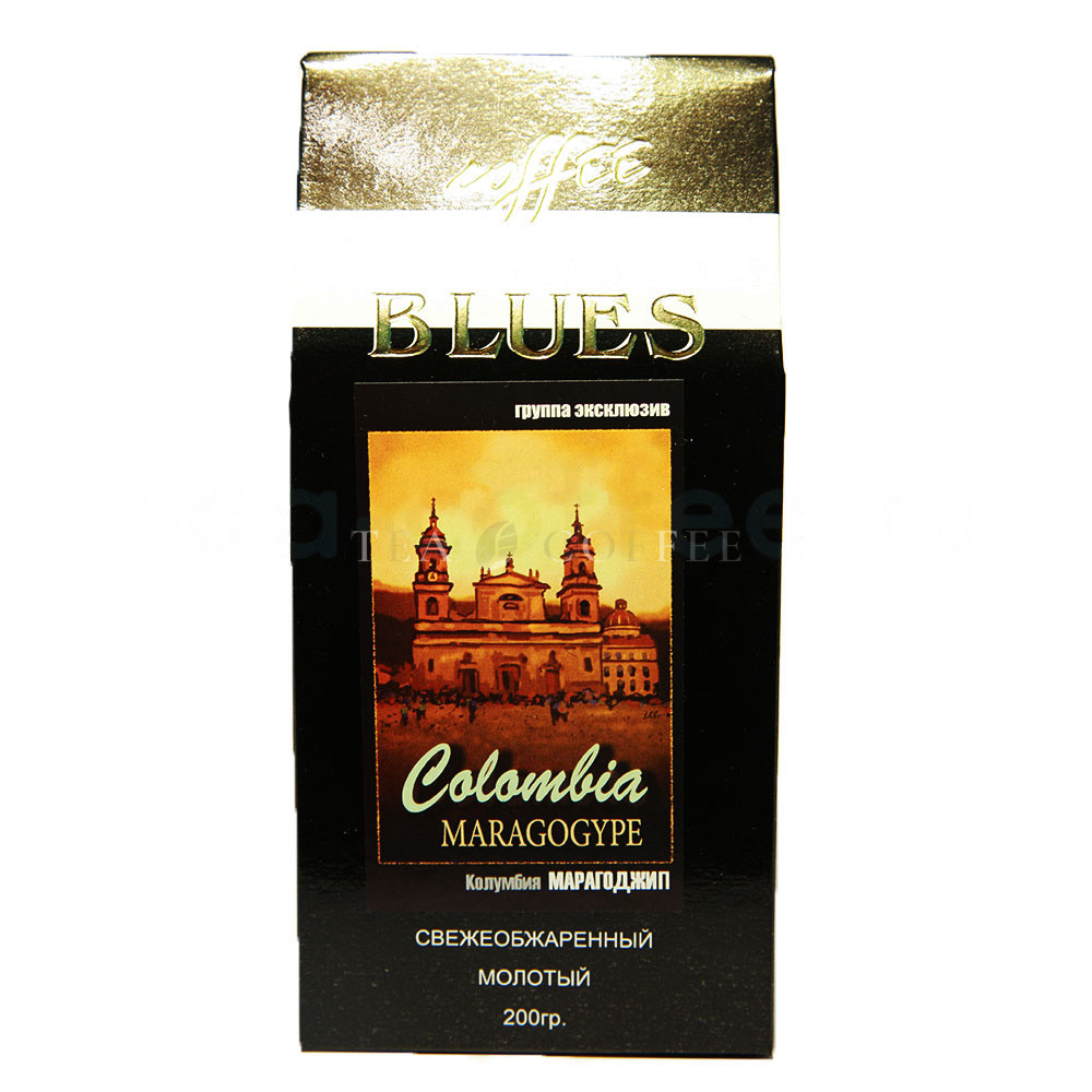 Кофе Блюз молотый Colombia Maragogype 200 гр