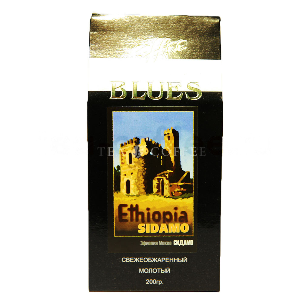 Кофе Блюз молотый Ethiopia Sidamo 200 гр
